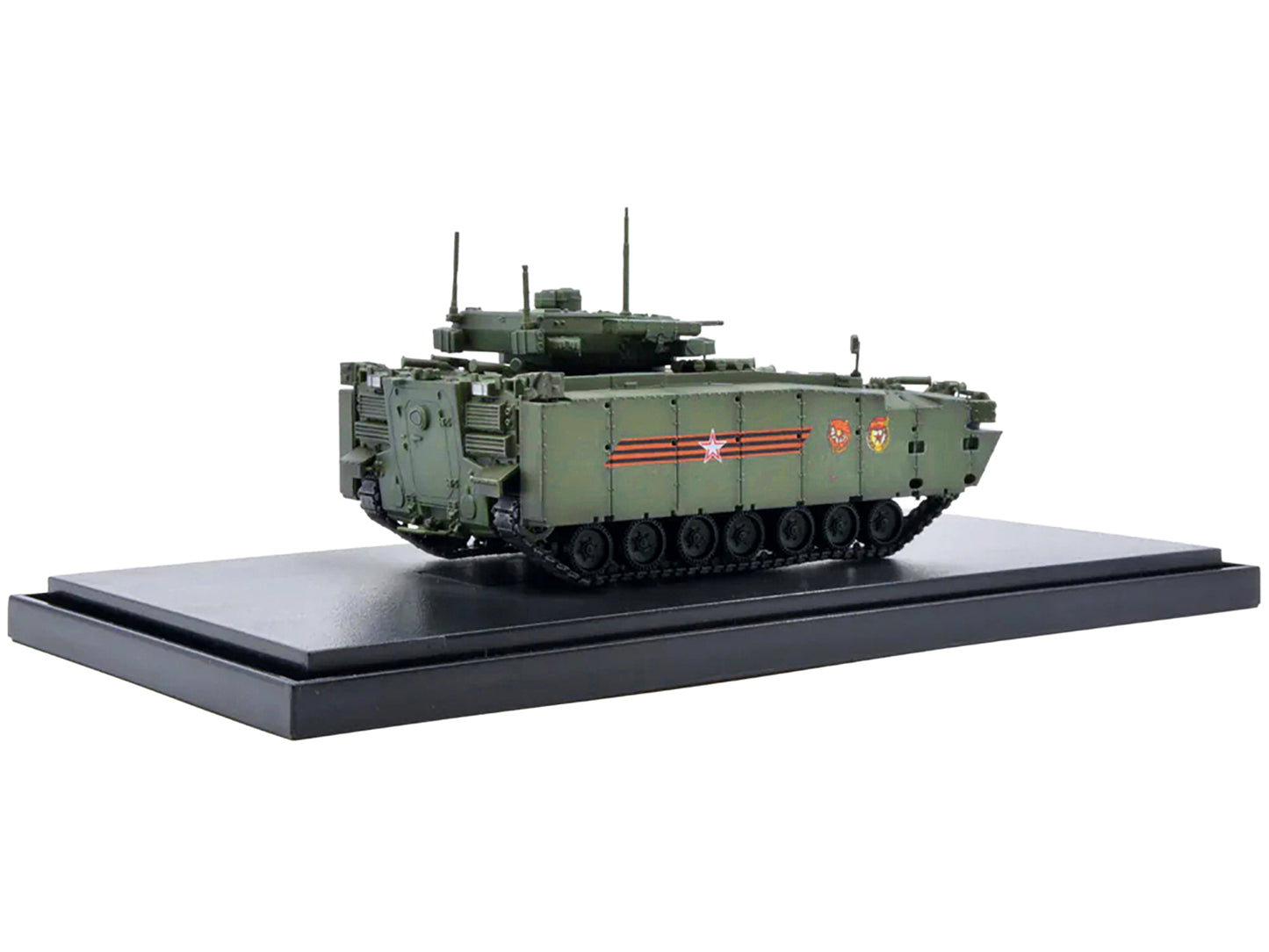 Russian (Object 695) Kurganets-25 Infantry Fighting Vehicle with Four Kornet-EM Guided Missiles - Moscow Victory Day Parade 1/72 Diecast Model by Panzerkampf-DiecastModeler.com