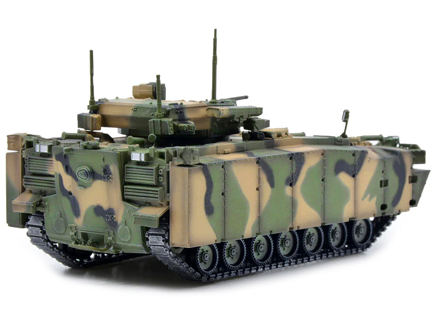 Russian (Object 695) Kurganets-25 Infantry Fighting Vehicle with Four Kornet EM Guided Missiles Camouflage 1/72 Diecast Model by Panzerkampf-DiecastModeler.com