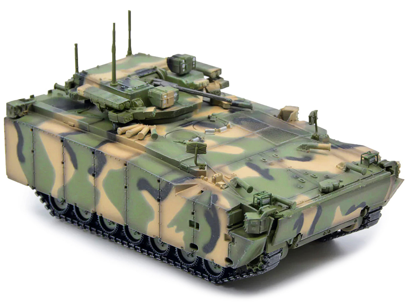 Russian (Object 695) Kurganets-25 Infantry Fighting Vehicle with Four Kornet EM Guided Missiles Camouflage 1/72 Diecast Model by Panzerkampf-DiecastModeler.com