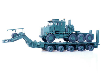 M1070 Heavy Equipment Transporter Army Green "Armor Premium" Series 1/72 Diecast Model by Panzerkampf-DiecastModeler.com