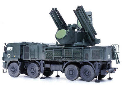 Pantsir S1 96K6 Self-Propelled Air Defense Weapon System "Ukraine War" Russian Army "Armor Premium" Series 1/72 Diecast Model by Panzerkampf-DiecastModeler.com