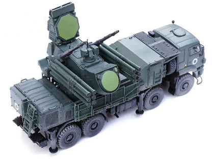 Pantsir S1 96K6 Self-Propelled Air Defense Weapon System "Ukraine War" Russian Army "Armor Premium" Series 1/72 Diecast Model by Panzerkampf-DiecastModeler.com
