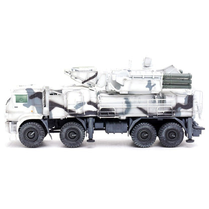 Pantsir S1 96K6 Self-Propelled Air Defense Weapon System Winter Camouflage "Russia's Arctic Forces" "Armor Premium" Series 1/72 Diecast Model by Panzerkampf-DiecastModeler.com