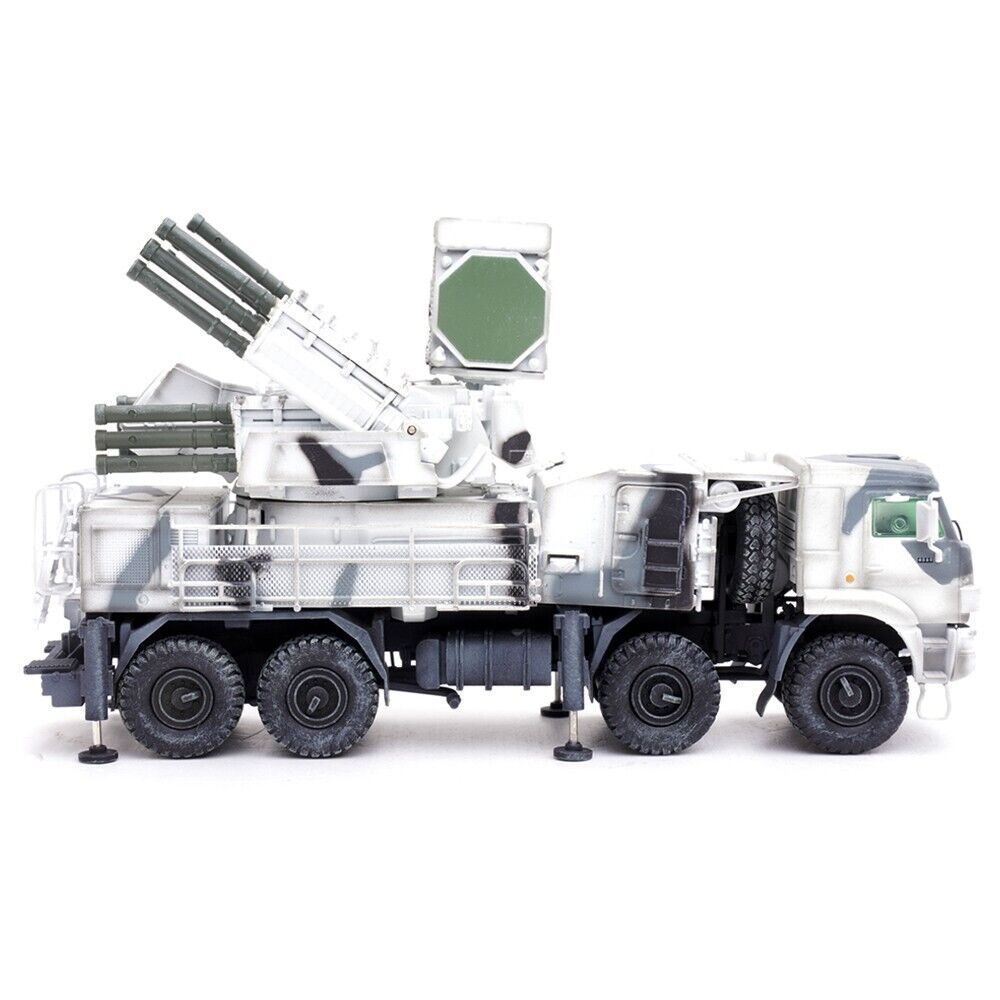 Pantsir S1 96K6 Self-Propelled Air Defense Weapon System Winter Camouflage "Russia's Arctic Forces" "Armor Premium" Series 1/72 Diecast Model by Panzerkampf-DiecastModeler.com