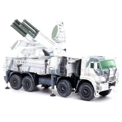Pantsir S1 96K6 Self-Propelled Air Defense Weapon System Winter Camouflage "Russia's Arctic Forces" "Armor Premium" Series 1/72 Diecast Model by Panzerkampf-DiecastModeler.com