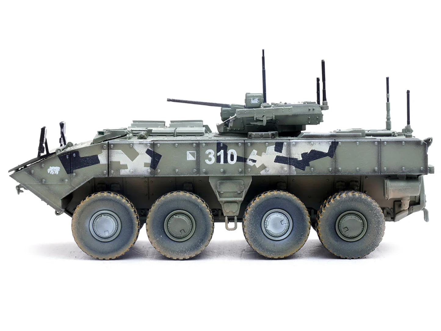 Bumerang (Object K-17) IFV (Infantry Fighting Vehicle) "Russian Army" Digital Green Camouflage "Armor Premium" Series 1/72 Diecast Model by Panzerkampf