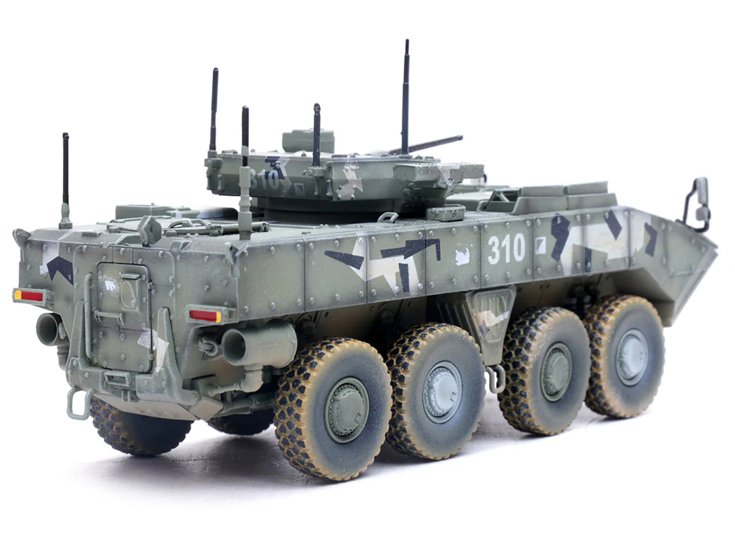 Bumerang (Object K-17) IFV (Infantry Fighting Vehicle) "Russian Army" Digital Green Camouflage "Armor Premium" Series 1/72 Diecast Model by Panzerkampf-DiecastModeler.com