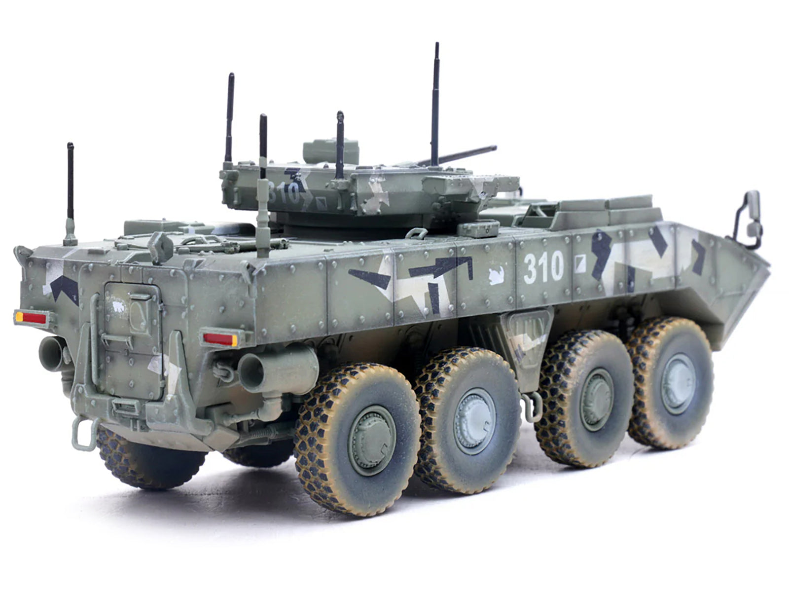 Bumerang (Object K-17) IFV (Infantry Fighting Vehicle) "Russian Army" Digital Green Camouflage "Armor Premium" Series 1/72 Diecast Model by Panzerkampf-DiecastModeler.com