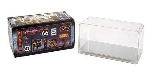 1:24 Scale Acrylic Display Case (Mirror Base)-DiecastModeler.com