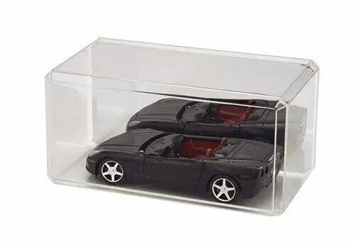 1:24 Scale Acrylic Display Case (Mirror Base)-DiecastModeler.com