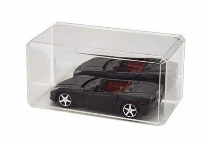 1:24 Scale Acrylic Display Case (Mirror Base)-DiecastModeler.com
