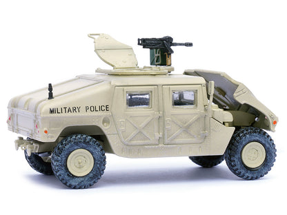 M988 Modern 4×4 Utility Vehicle with Grenade Launcher Desert Sand "Military Police 4th Traffic Platoon A company 92nd MP Battalion 89th MP Brigade Ad Daman Saudi Arabia Gulf War" (1990) "Military Miniature" Series 1/64 Diecast Model by Panzerkampf-DiecastModeler.com