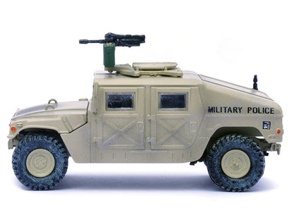 M988 Modern 4×4 Utility Vehicle with Grenade Launcher Desert Sand "Military Police 4th Traffic Platoon A company 92nd MP Battalion 89th MP Brigade Ad Daman Saudi Arabia Gulf War" (1990) "Military Miniature" Series 1/64 Diecast Model by Panzerkampf-DiecastModeler.com