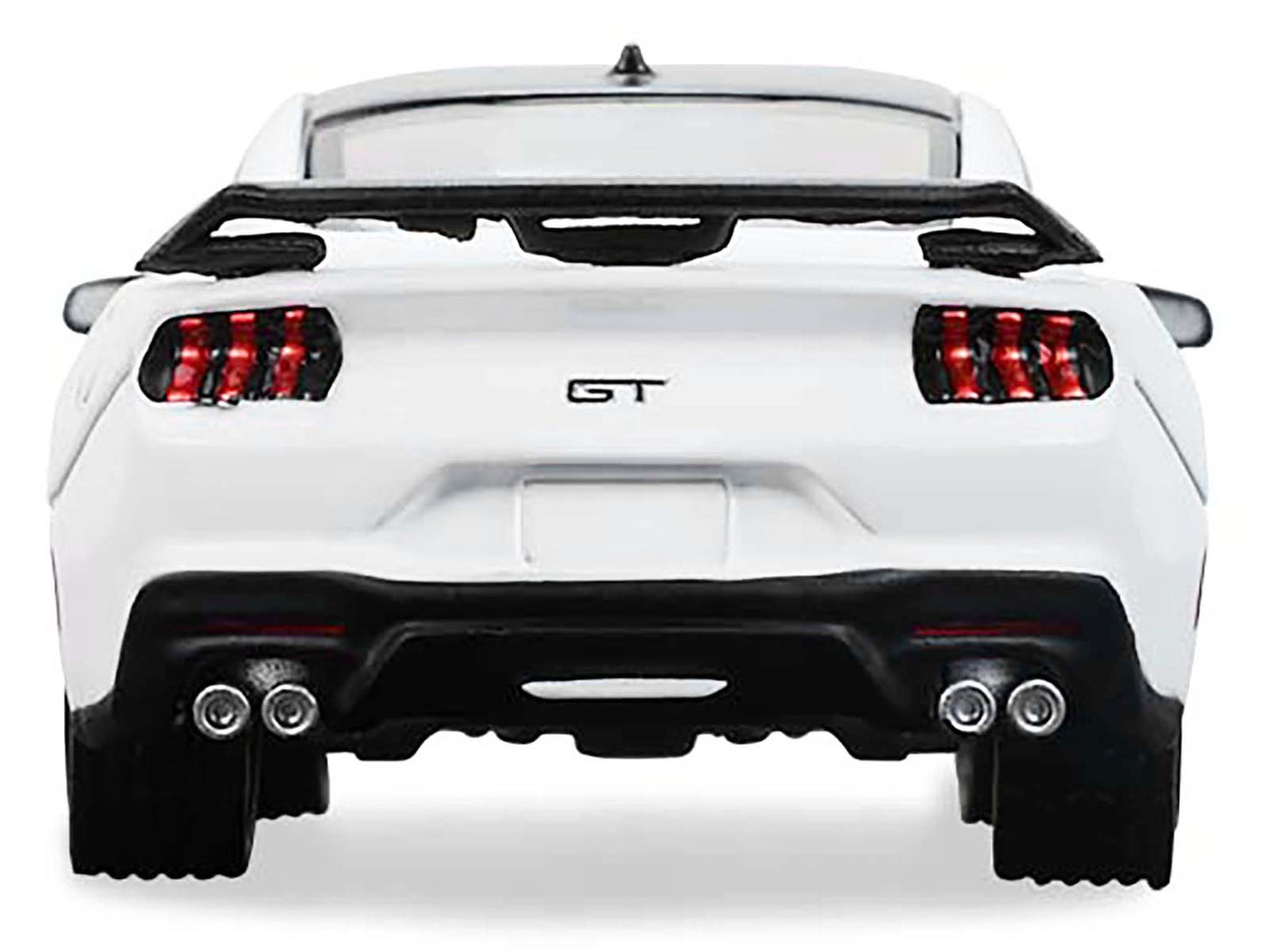 2024 Ford Mustang Oxford White with Black Top "GreenLight Muscle" Series 30 1/64 Diecast Model Car by Greenlight