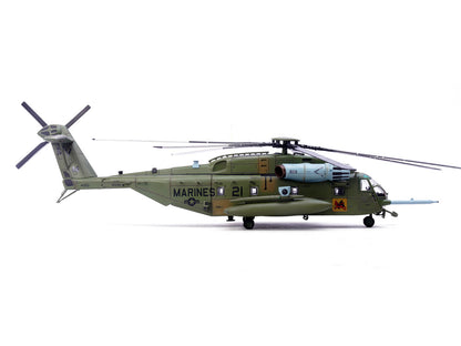 Sikorsky CH-53E Super Stallion Helicopter #21 "163086 VMX-1 MCAS Yuma" (2021) United States Marine Corps 1/72 Diecast Model by Panzerkampf