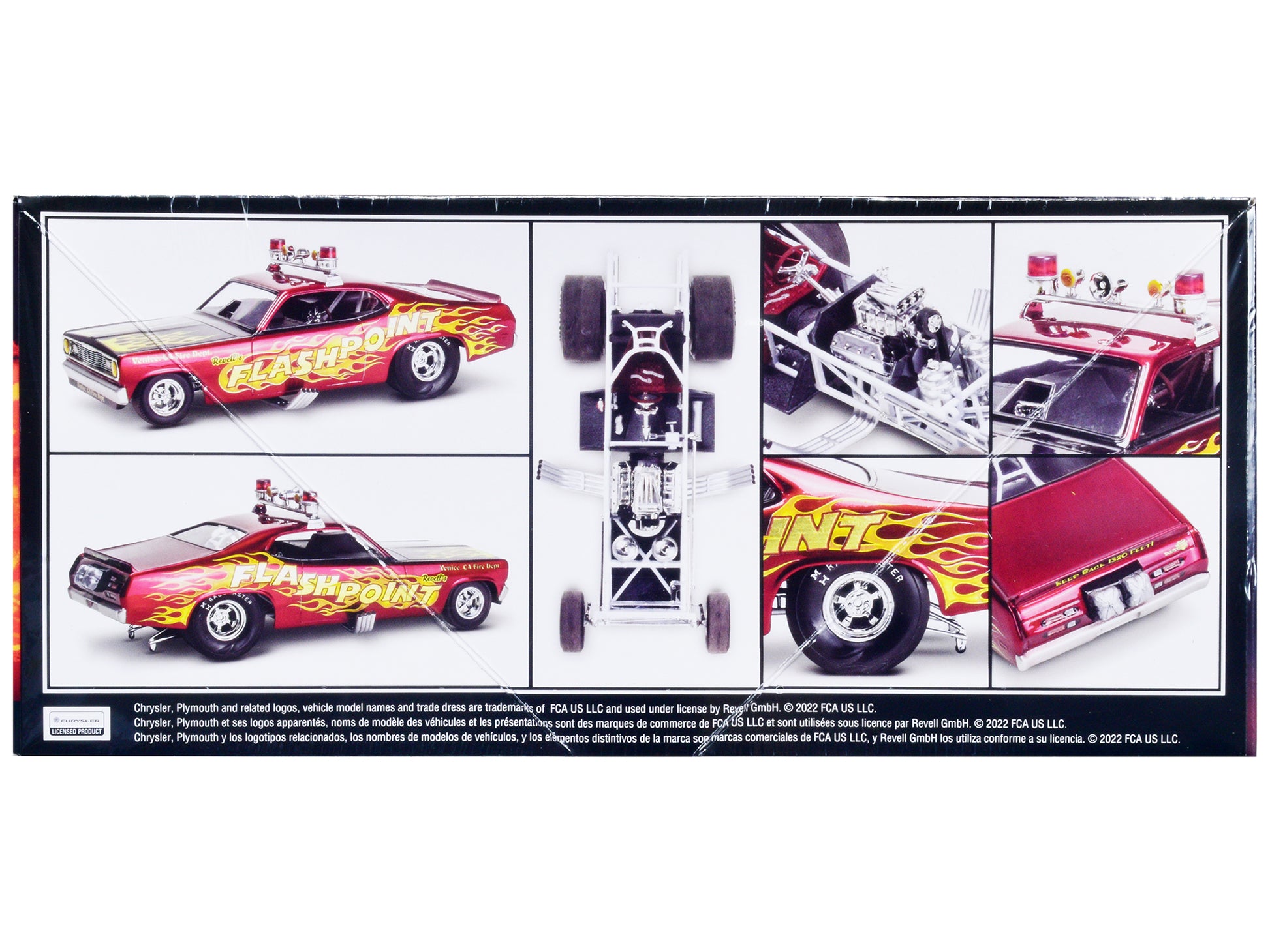 Level 4 Model Kit 1970 Plymouth Duster Funny Car 1/24 Scale Model by Revell-DiecastModeler.com