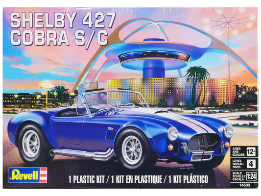 Level 4 Model Kit Shelby Cobra 427 S/C 1/24 Scale Model by Revell-DiecastModeler.com