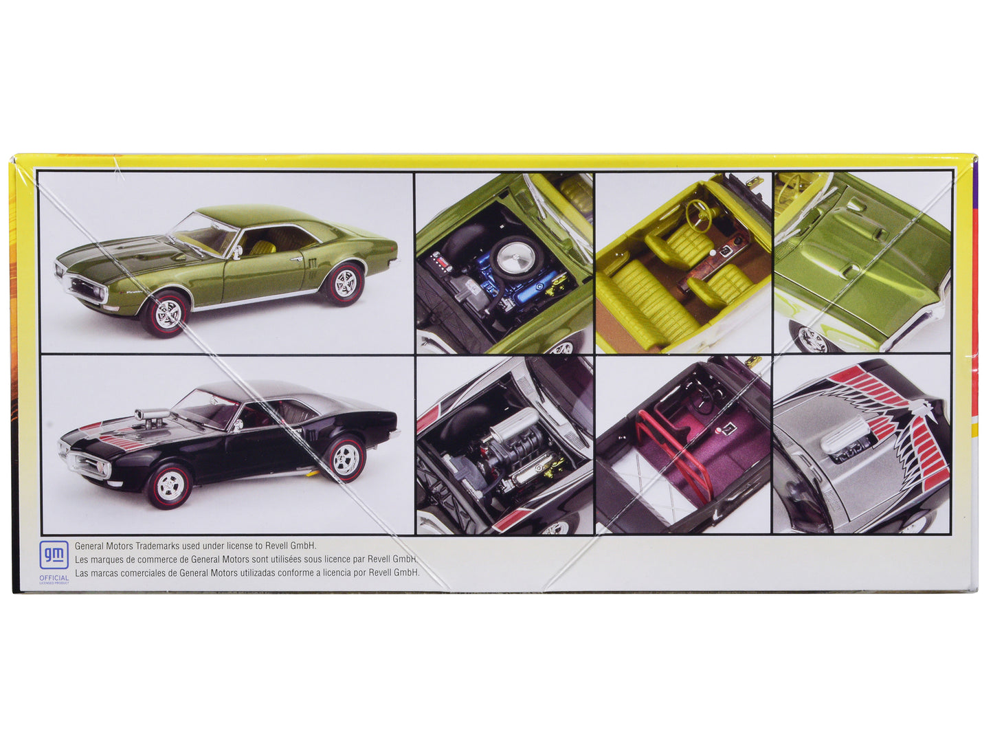 Level 4 Model Kit 1968 Pontiac Firebird 400 2-in-1 Kit 1/25 Scale Model by Revell-DiecastModeler.com