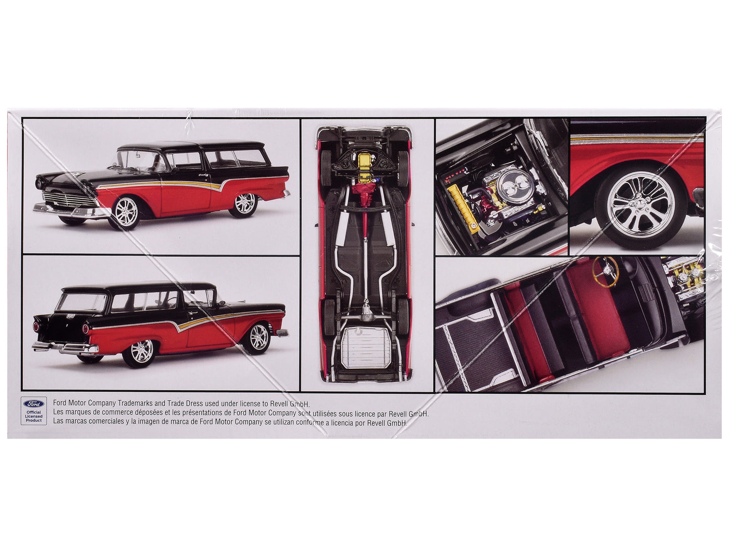 Level 5 Model Kit 1957 Ford Del Rio Ranch Wagon 2-in-1 Kit 1/25 Scale Model by Revell-DiecastModeler.com