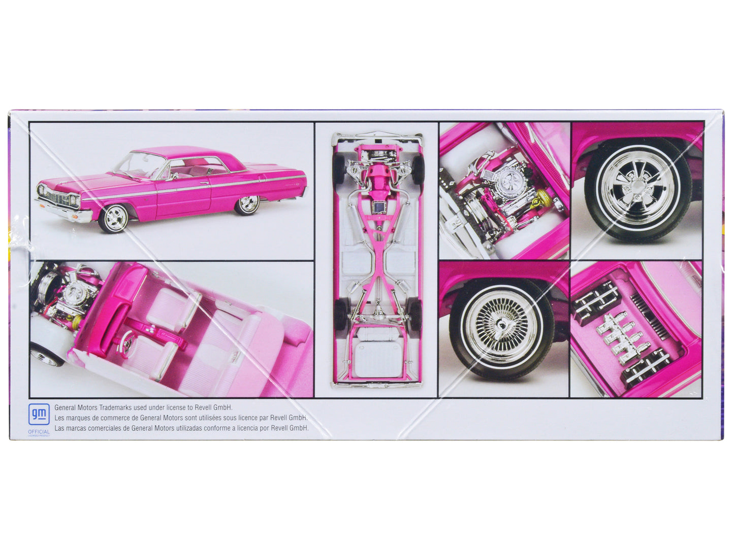 Level 4 Model Kit 1964 Chevrolet Impala SS Lowrider 1/25 Scale Model by Revell-DiecastModeler.com