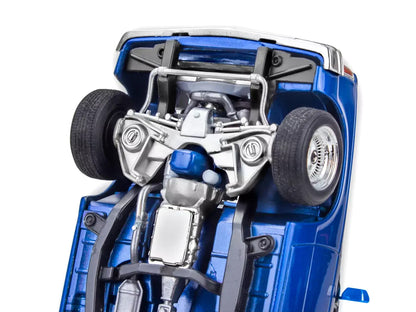 Level 4 Model Kit 1991 Chevrolet S-10 Lowrider Pickup Truck with 1/64 Diecast Version Included "Big + Little Series" 1/25 Scale Model by Revell