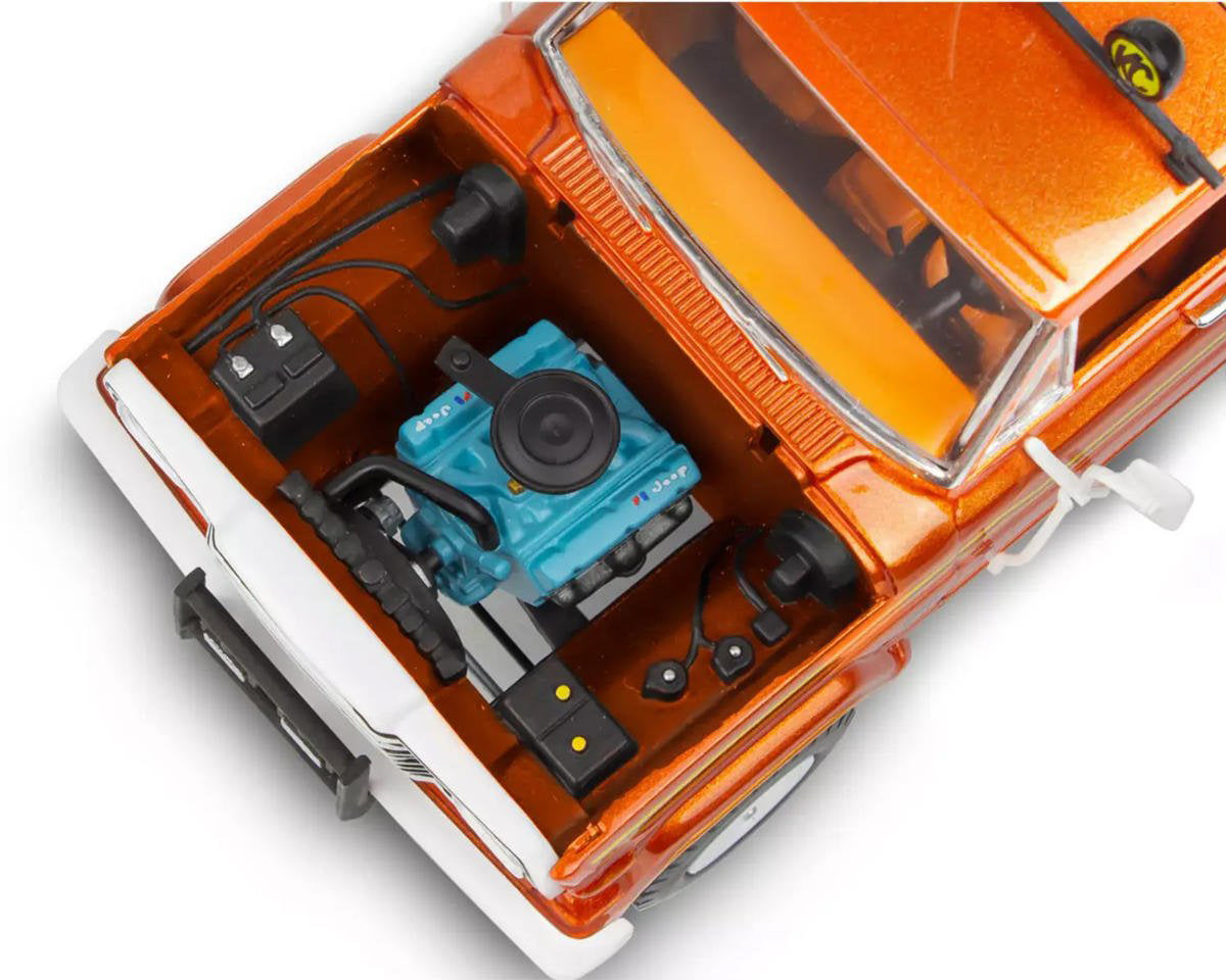 Level 4 Model Kit 1979 Jeep J-10 Pickup Truck with Camper Top 1/24 Scale Model by Revell