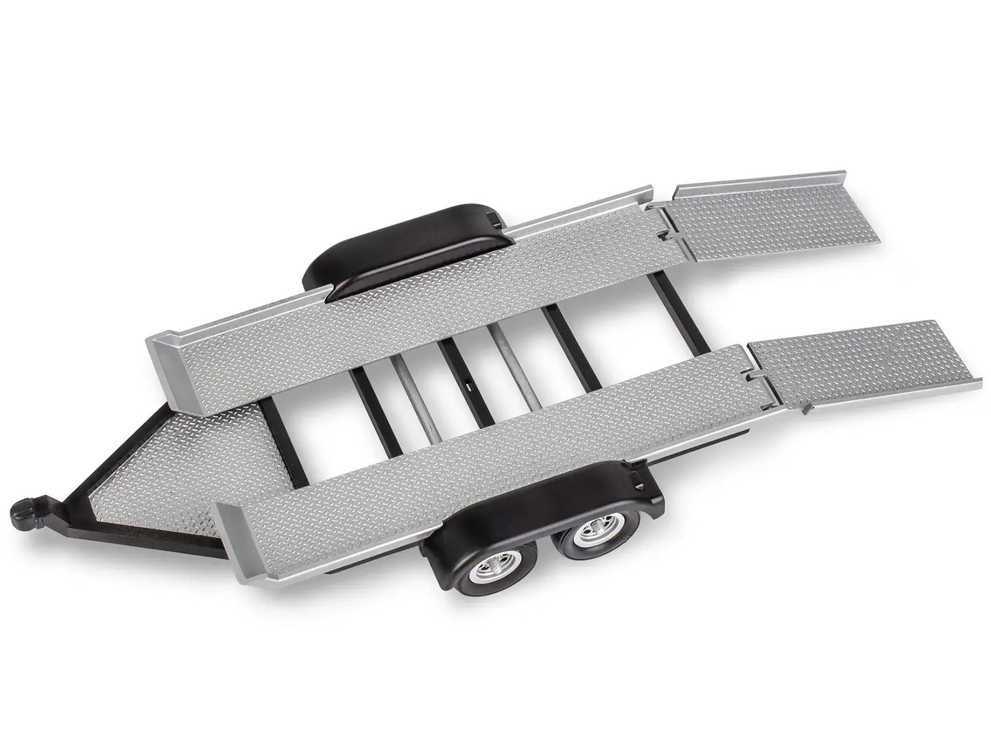 Level 3 Model Kit 1978 Chevrolet Off-Road 4x4 Pickup Truck and "Malibu Grand Prix" Virage with Trailer "Fantasy Formula" 1/25 Scale Model by Revell