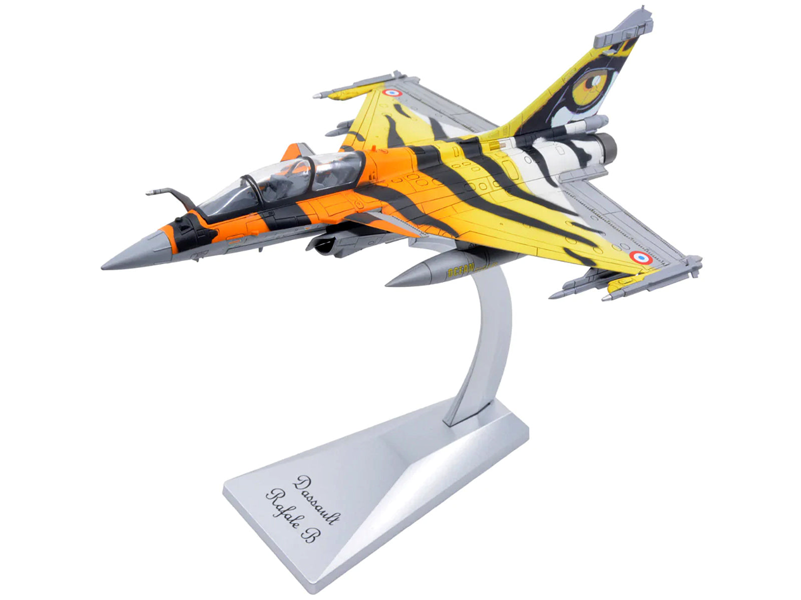 Dassault Rafale B Fighter Jet "Ocean Tiger" with Missile Accessories "Panzerkampf Wing" Series 1/72 Scale Model by Panzerkampf-DiecastModeler.com
