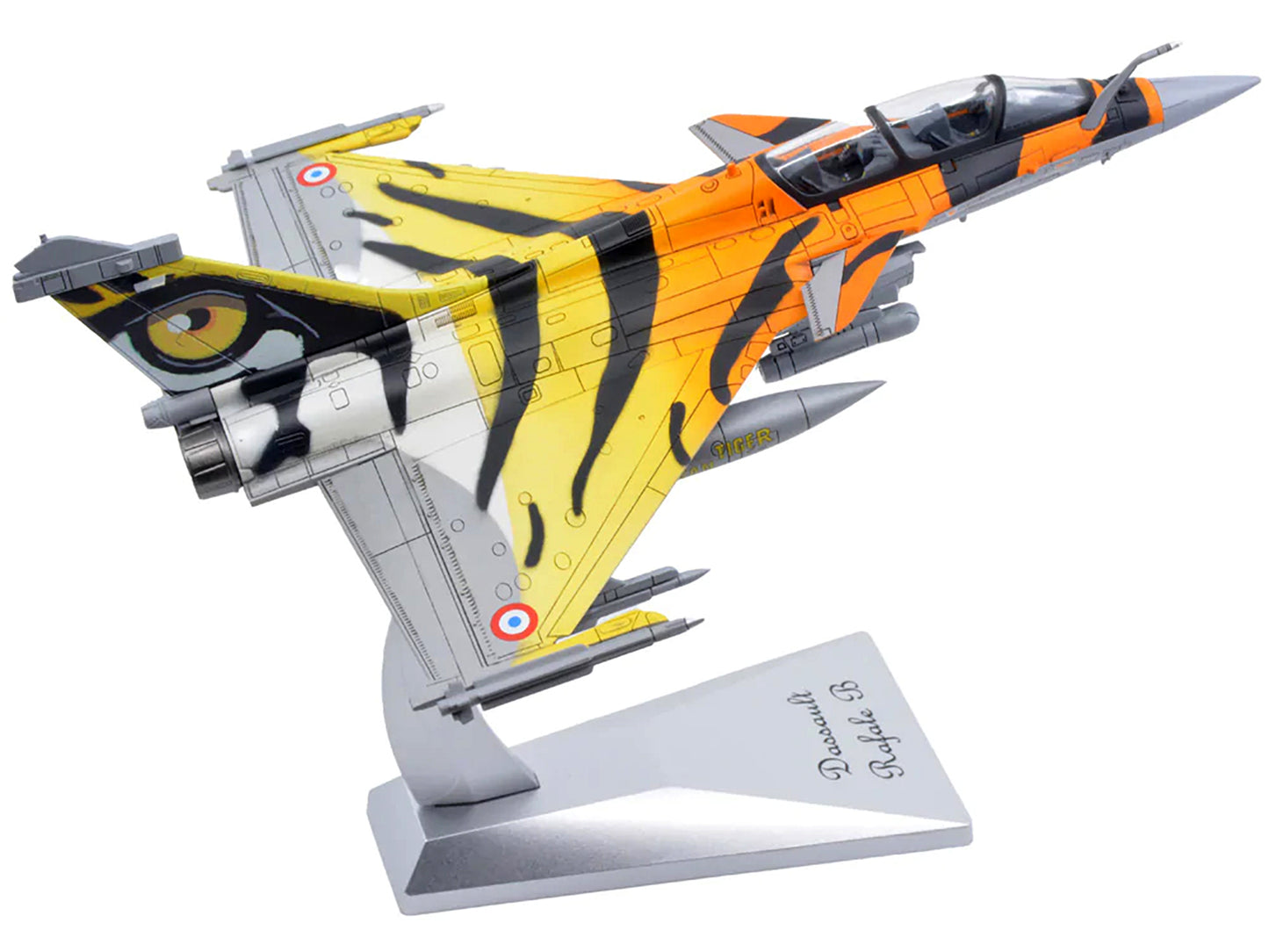 Dassault Rafale B Fighter Jet "Ocean Tiger" with Missile Accessories "Panzerkampf Wing" Series 1/72 Scale Model by Panzerkampf-DiecastModeler.com