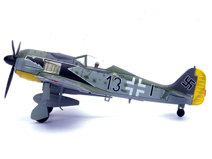 Focke-Wulf Fw 190A Aircraft "Black 13 8./JG 2 Richthofen France" (1943) German Luftwaffe 1/72 Diecast Model Airplane by Legion