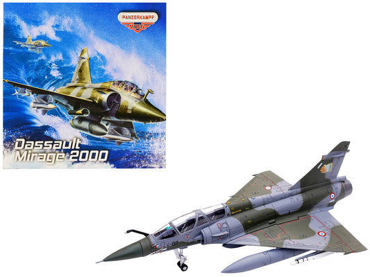 Dassault Mirage 2000N Fighter Aircraft "Escadron de Chasse 2/4 La Fayette Luxeuil" (2004) French Air Force "Wing" Series 1/72 Diecast Model by Panzerkampf-DiecastModeler.com