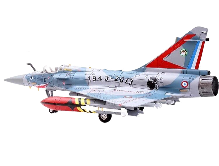 Dassault Mirage 2000-5F Fighter Aircraft "70th Anniversary of Corsica Squadron" French Air Force "Wing" Series 1/72 Diecast Model by Panzerkampf-DiecastModeler.com
