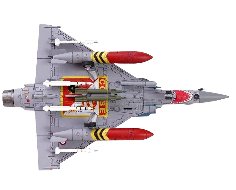 Dassault Mirage 2000-5F Fighter Aircraft "70th Anniversary of Corsica Squadron" French Air Force "Wing" Series 1/72 Diecast Model by Panzerkampf-DiecastModeler.com
