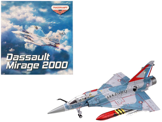 Dassault Mirage 2000-5F Fighter Aircraft "70th Anniversary of Corsica Squadron" French Air Force "Wing" Series 1/72 Diecast Model by Panzerkampf-DiecastModeler.com