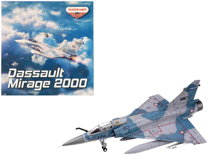 Dassault Mirage 2000-5F Fighter Aircraft "2-FA Cigognes" French Air Force "Wing" Series 1/72 Diecast Model by Panzerkampf-DiecastModeler.com