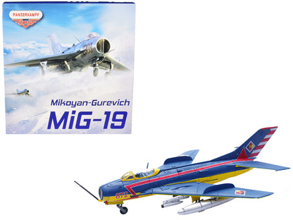 Mikoyan-Gurevich MiG-19S Farmer C Fighter Aircraft "1 Staffel/JG-3. Preschen." 5th World Aerobatic Championships (1968) "Wing" Series 1/72 Diecast Model by Panzerkampf-DiecastModeler.com