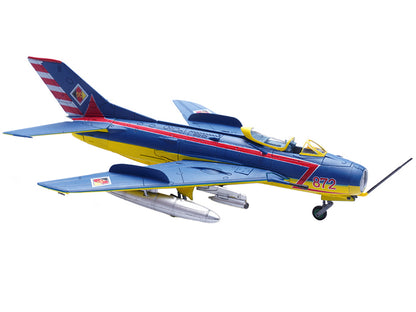 Mikoyan-Gurevich MiG-19S Farmer C Fighter Aircraft "1 Staffel/JG-3. Preschen." 5th World Aerobatic Championships (1968) "Wing" Series 1/72 Diecast Model by Panzerkampf-DiecastModeler.com