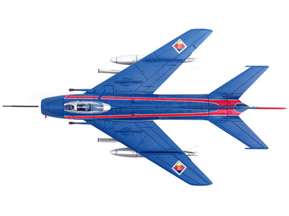 Mikoyan-Gurevich MiG-19S Farmer C Fighter Aircraft "1 Staffel/JG-3. Preschen." 5th World Aerobatic Championships (1968) "Wing" Series 1/72 Diecast Model by Panzerkampf-DiecastModeler.com