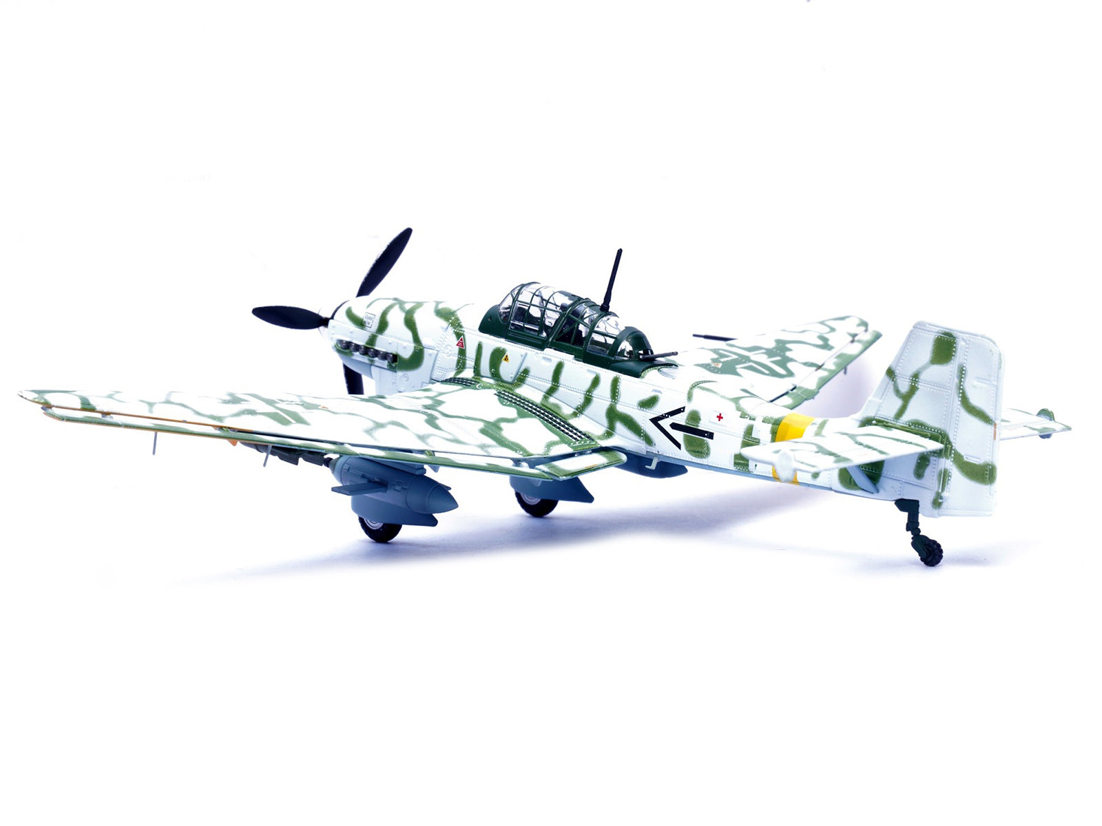 Junkers Ju 87G2 Stuka Bomber Aircraft "10.(Pz)/SG 2 Immelmann Markisch Friedland Pomerania" (1945) German Luftwaffe "Wing" Series 1/72 Diecast Model by Panzerkampf-DiecastModeler.com