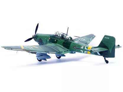 Junkers Ju 87G2 Stuka Bomber Aircraft "10.(Pz)/SG 2 Immelmann Oberst Hans-Ulrich Rudel Slovakia" (1944) German Luftwaffe "Wing" Series 1/72 Diecast Model by Panzerkampf-DiecastModeler.com