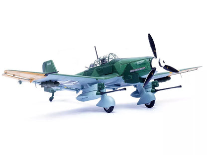 Junkers Ju 87G2 Stuka Bomber Aircraft "10.(Pz)/SG 2 Immelmann Oberst Hans-Ulrich Rudel Slovakia" (1944) German Luftwaffe "Wing" Series 1/72 Diecast Model by Panzerkampf-DiecastModeler.com