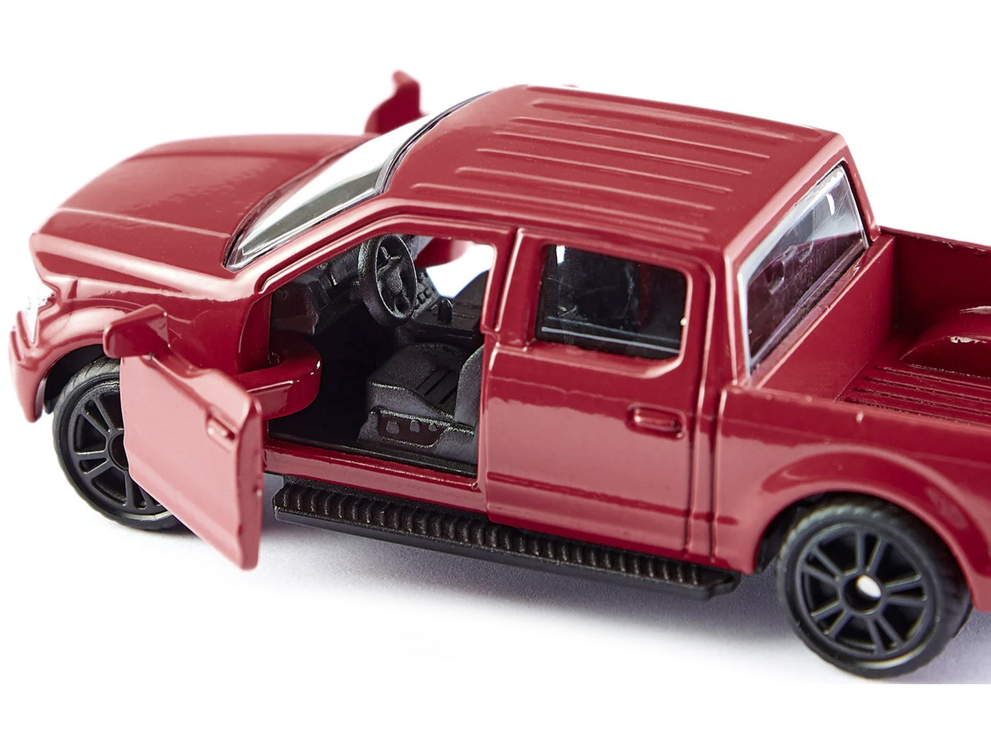 Ford F-150 Pickup Truck Red Diecast Model Car by Siku-DiecastModeler.com