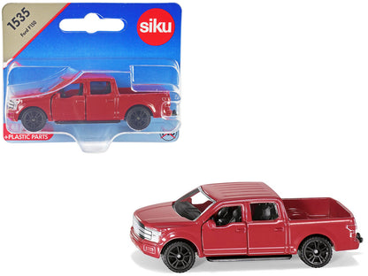 Ford F-150 Pickup Truck Red Diecast Model Car by Siku-DiecastModeler.com