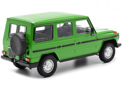 1980 Mercedes-Benz G-Model (LWB) Green with Black Stripes Limited Edition to 402 pieces Worldwide 1/18 Diecast Model Car by Minichamps