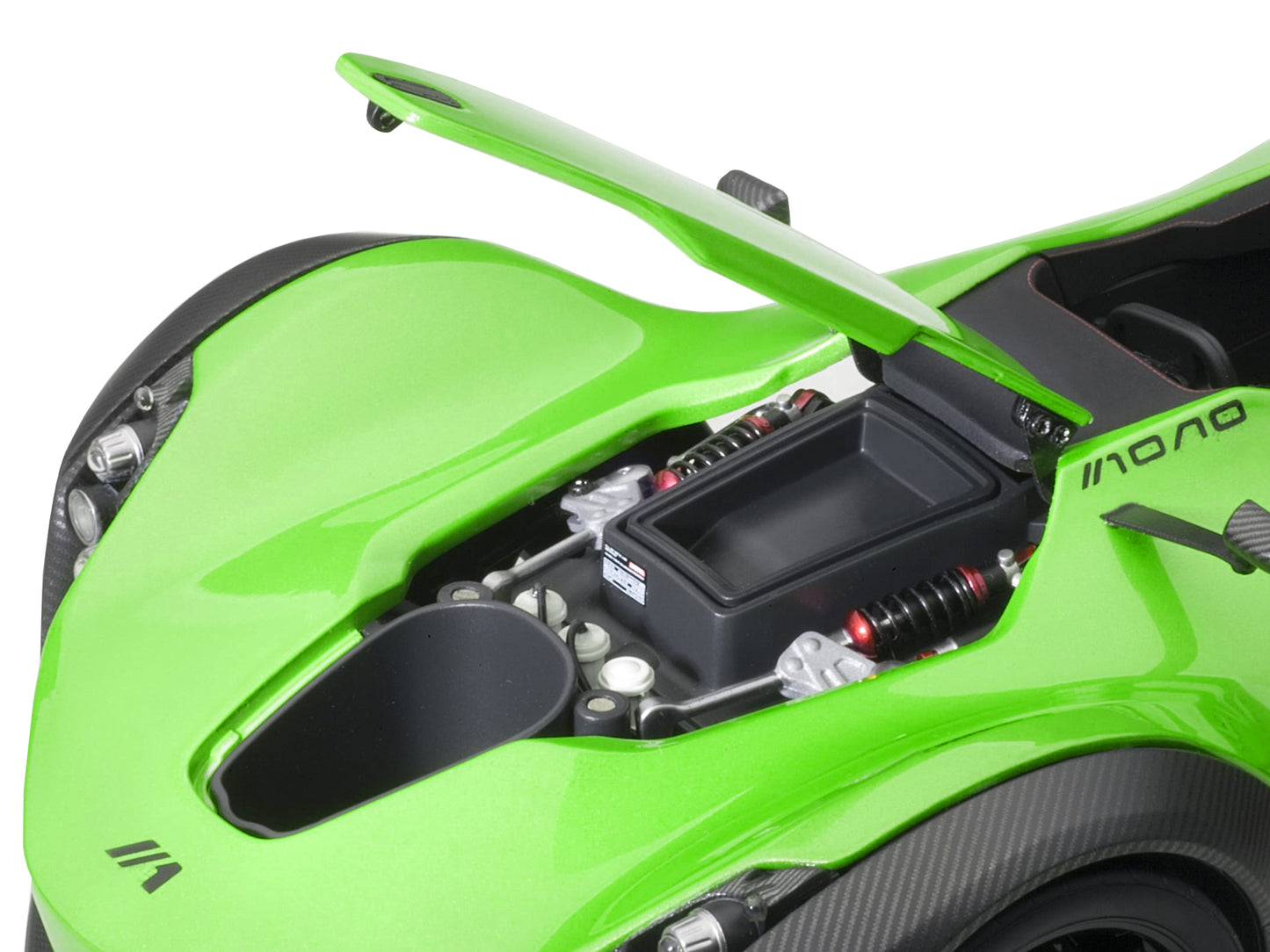 BAC Mono Metallic Green 1/18 Model Car by Autoart-DiecastModeler.com