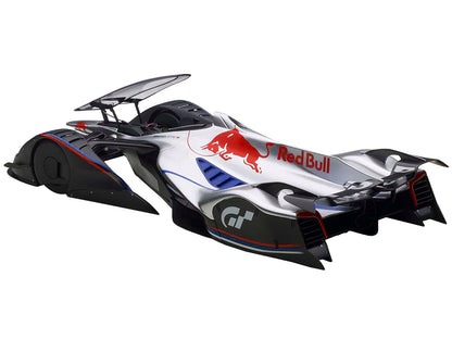 Red Bull X2014 Fan Car Sebastian Vettel Hyper Silver 1/18 Model Car by Autoart-DiecastModeler.com