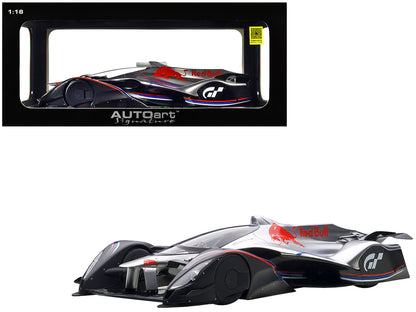 Red Bull X2014 Fan Car Sebastian Vettel Hyper Silver 1/18 Model Car by Autoart-DiecastModeler.com