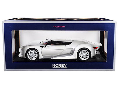 Citroen Concept GT White Salon de Paris 2008 1/18 Diecast Model Car by Norev