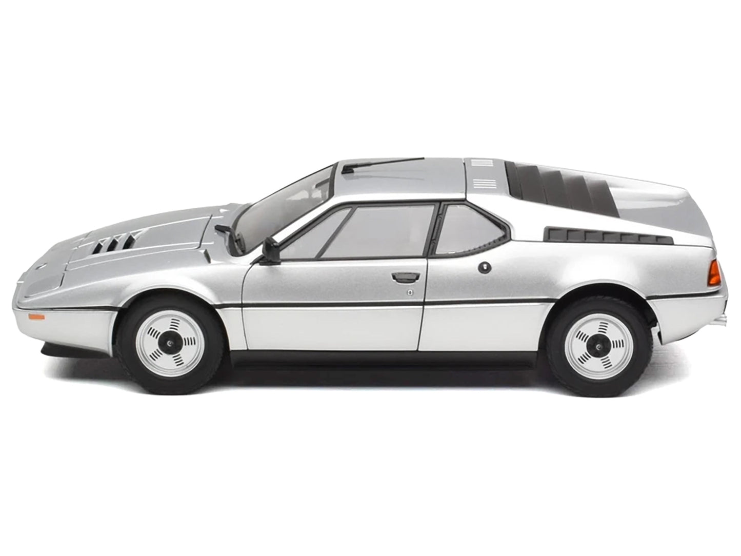 1980 BMW M1 Silver Metallic 1/18 Diecast Model Car by Norev