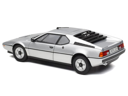 1980 BMW M1 Silver Metallic 1/18 Diecast Model Car by Norev